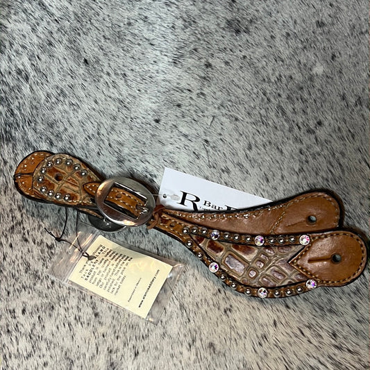 Alamo Saddlery Spur Straps 382-JGB