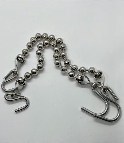 Rein Chain w balls and “S” hooks