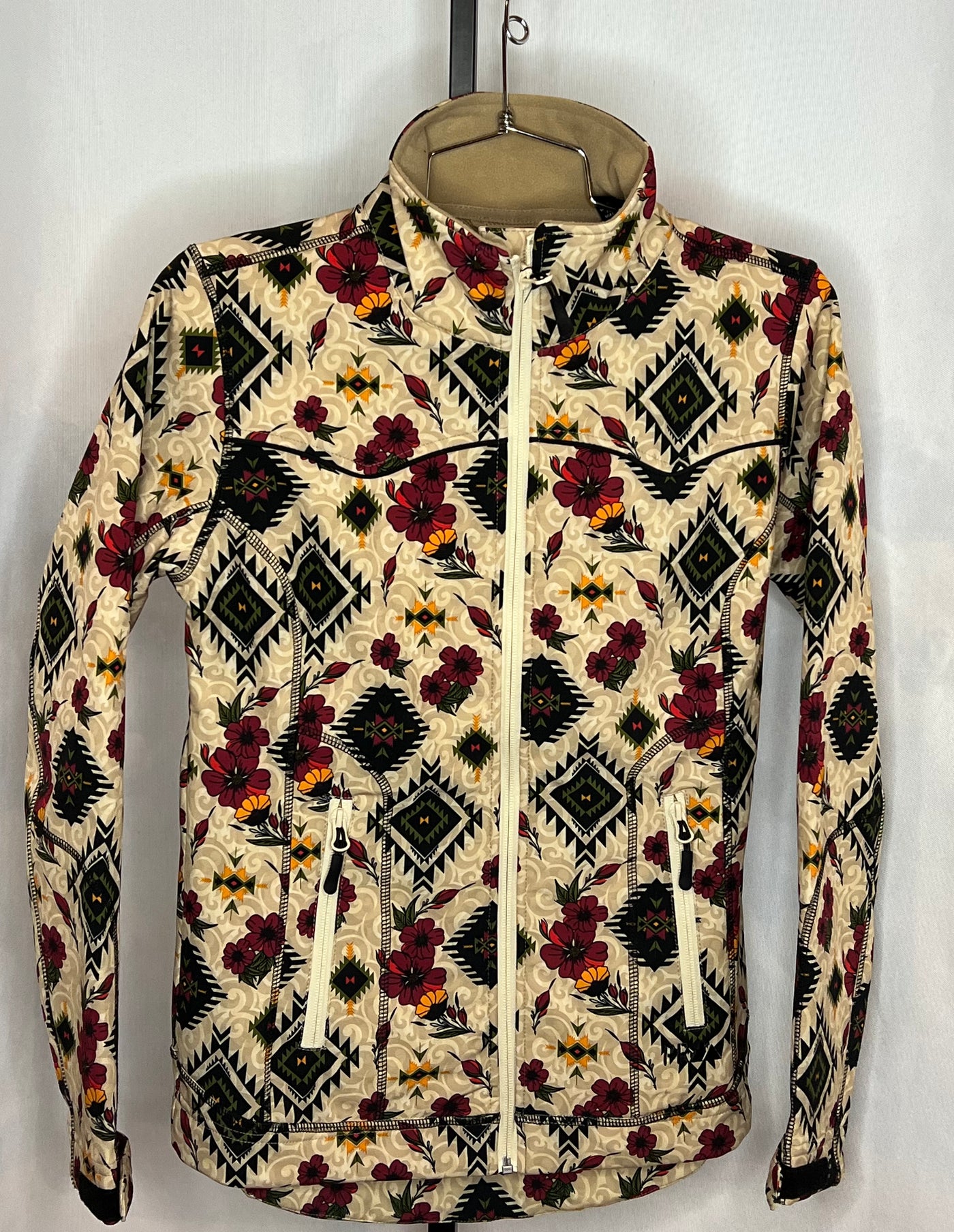 Women’s Powder River Aztec Floral Softshell Jacket