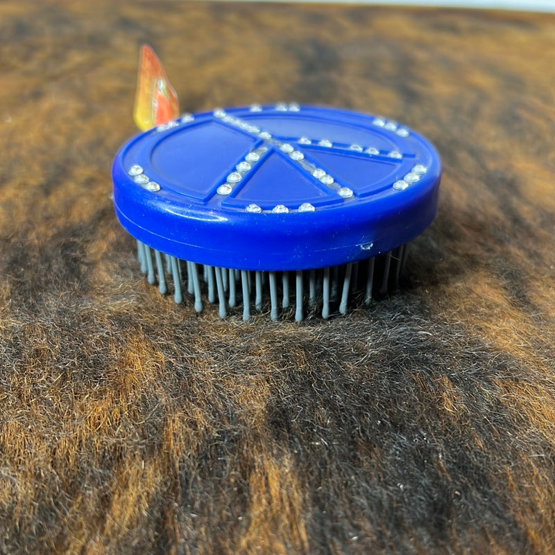 Tough 1 Crystal Peace Sign Mane and Tail Brush