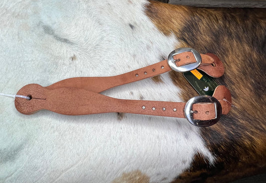 Berlin Custom Leather Roughout Trailblazer Spur Strap