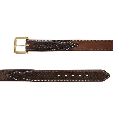 Texas Saddlery Kid's Chocolate Spider Combo Belt
