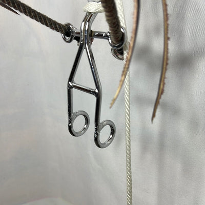 R Bar B-RM Quick stop, harness leather headstall