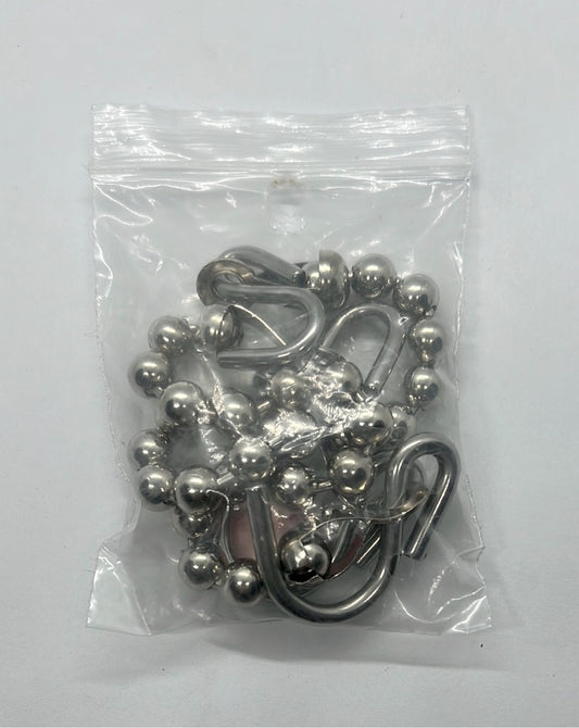 Rein Chain w balls and “S” hooks