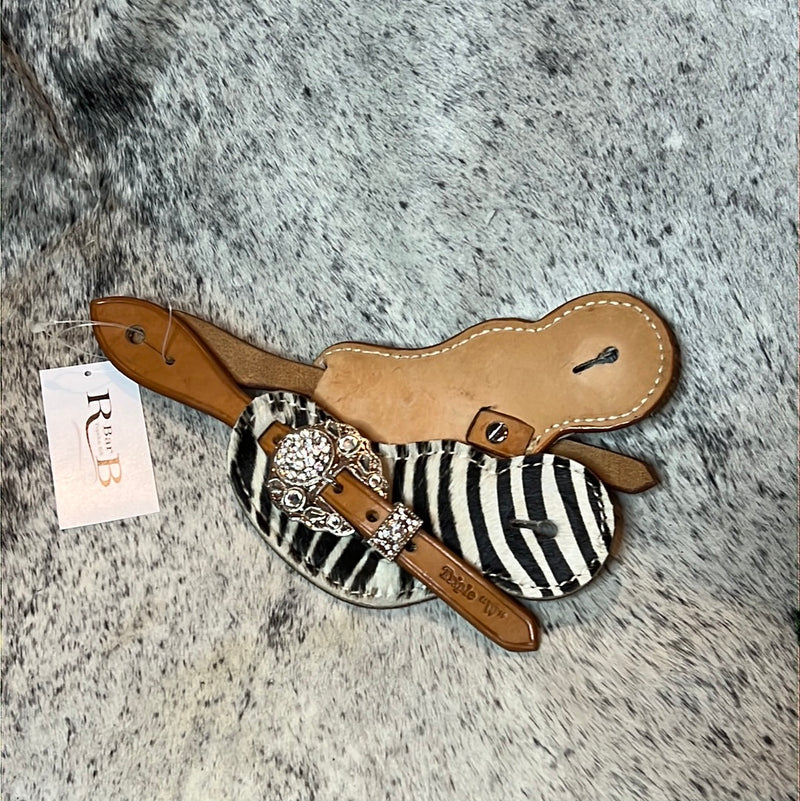 Triple “W” Spur Straps