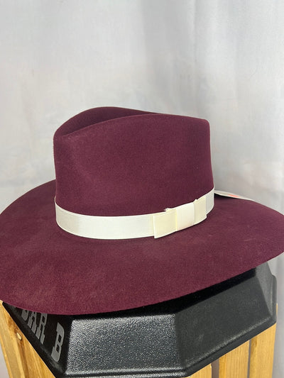 T7810009 Twister Burgundy Fashion Hat