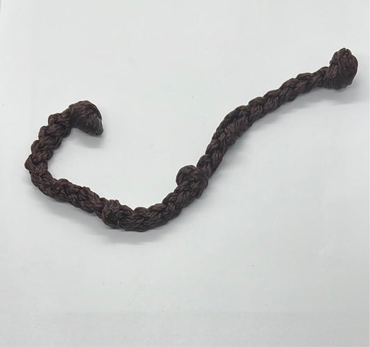 Partrade Curb Strap Nylon Braid Slobber Bar