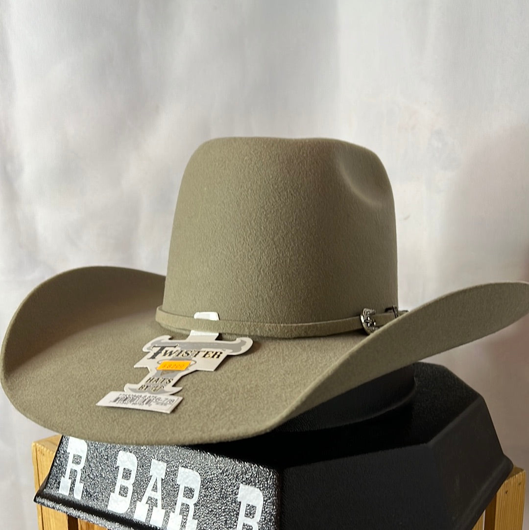 Twister Austin Punchy 2X Wool Cowboy Hat