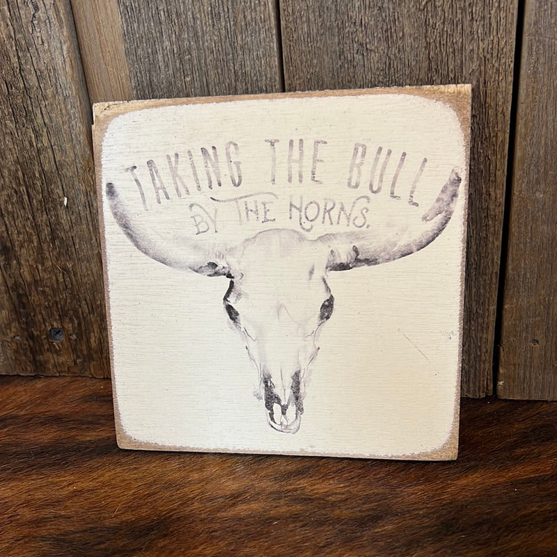 Junk Gypsy Wood 6"x6" Sign