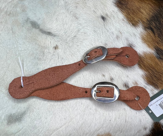 Berlin Custom Leather Ladies Trailblazer Roughout Spur Strap R0618