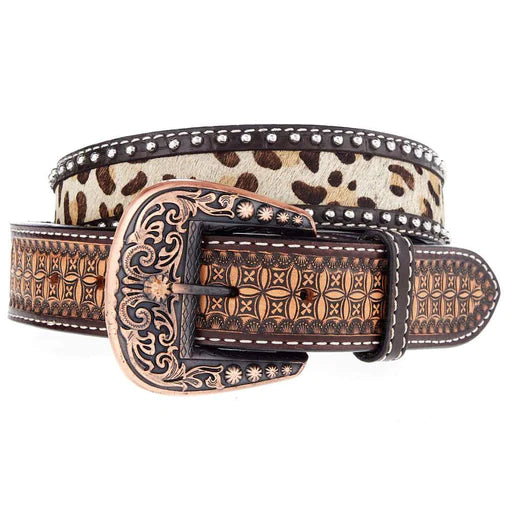 Rafter T Women's Peppered Cowhide Belt