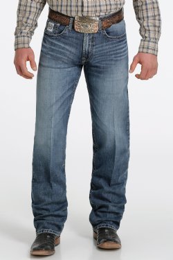 Cinch Men's White Label Medium Stonewash Jeans