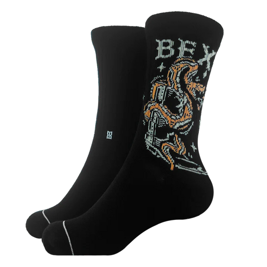 BEX Classic Crew Pattern Socks