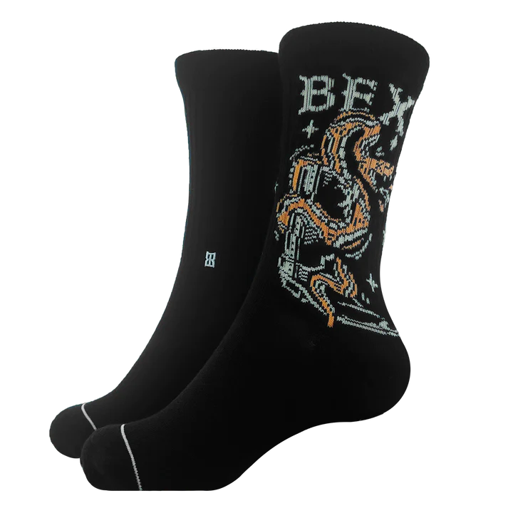 BEX Classic Crew Pattern Socks